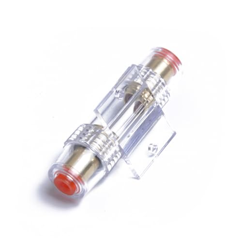 EPIGEIST Portafusibili Agu In Line Gauge per Auto con Fusibile Porta Fusibili Sicurezza per Impianti Audio e Accessori Elettrici Veicolari Facile Installazione