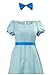 lancoszp Mujer Wendy Cosplay Costume Adulto Halloween Carnaval Disfraz de Cosplay de...