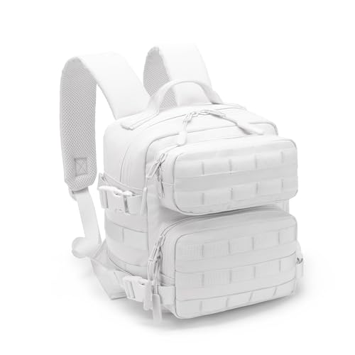 Image of 9L Mini Backpack for Men and Women, Small Backpack for Gym Hiking Travel Sports Running (White)