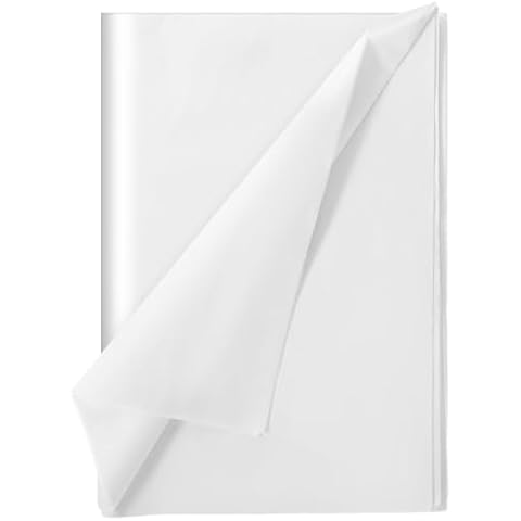 HOFURME 114-Piece Wet Strength White Tissue Paper Cover