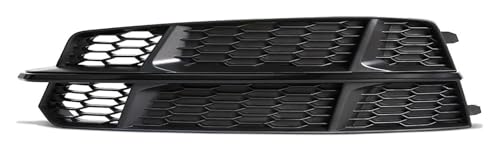 Rejilla de faro antiniebla izquierdo para parachoques de Audi A6 C7 S-Line acabado hexagonal