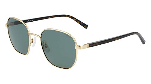 Lunettes Nautica N5139S pour éviter la fatigue oculaire avec style or mat homme