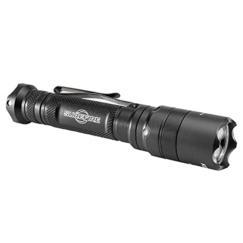 Surefire E2D Defender Ultra E2Dlu-A Dual-Output 1000 Lumens Tactical Led Flashlight Bundle With 4 Extra Cr123A Batteries And A Lightjunction Battery Case #TOP3