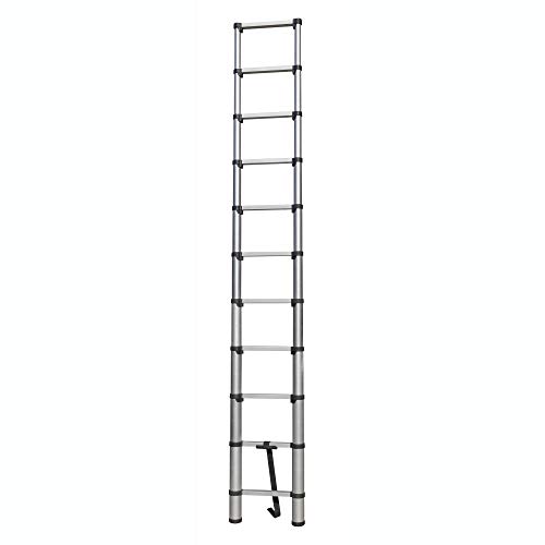 Preisvergleich Produktbild Berger Teleskopleiter bis 320 cm Sprossen ausziehbar Aluleiter