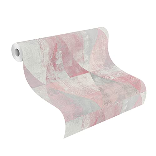 Rasch Tapeten VliesTapete (Grafisch) rosa 10, 05 M x 0, 53 M Hyde Park 410938