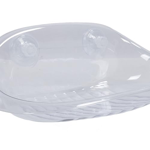 Poleiro de Janela de Gato, Design de Ventosa, Ninho de Rede de Gato Transparente Espaçoso, Estrutura