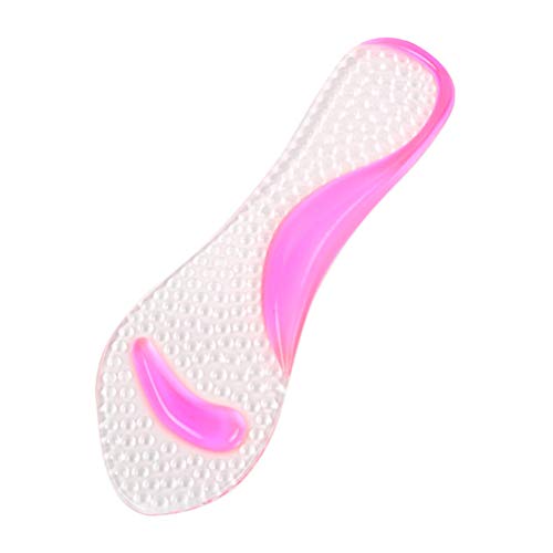 Palmilhas de gel de salto alto HEALLILY com suporte de arco de 3/4 de comprimento para sapatos, palm