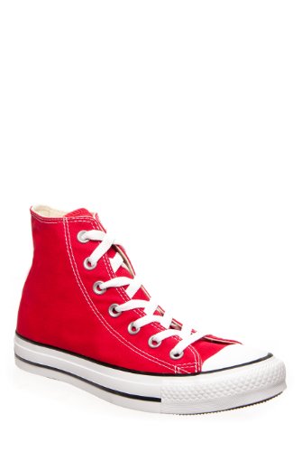 Image of Converse Chuck Taylor All Star Seasonal Canvas High Top Sneakers Red White Mens 9
