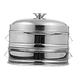 Photo Gallery hemobllo pentola vapore in acciaio con vaporiera leggera e compatta per cucina e cottura uniforme Photo Gallery hemobllo pentola vapore in acciaio con vaporiera leggera e compatta per cucina e cottura uniforme