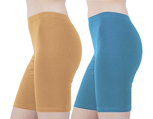Image of Buy That Trendz Cotton Lycra Tight Fit Stretchable Cycling Shorts Womens | Shorties for Active wear /Exercise /Workout /Yoga /Gym /Cycle /Running Red Grey Combo Pack of 2