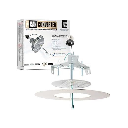 Recessed Can Light Conversion Kit
