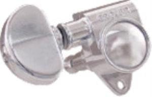 Grover Rotomatic Guitar Tuning Machines 14:1 Ratio 3 per side Chrome 102C