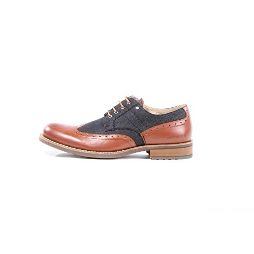 Image of G-Star Men's Manor Caxton Brown /Navy Oxford 42 D - Medium