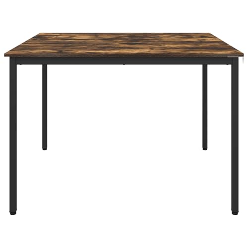 Table à manger moderne en métal bois peu encombrant 110 cm - 6