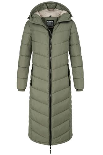 Sublevel Damen langer Damen Mantel - D51160XB44540AIMS_dustyolive-M