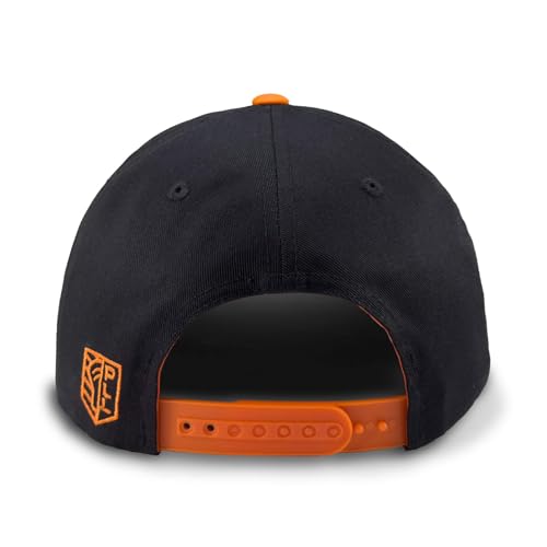 Premier Lacrosse League Denver Outlaws Wordmark Hat Black/Orange miniatura 3