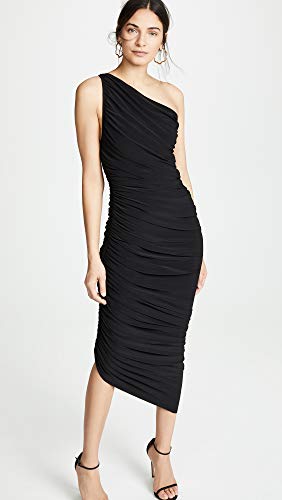 Norma Kamali Women's Diana Gown, Black, S #TOP4