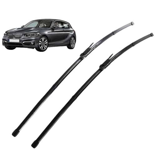 Coche Escobilla limpiaparabrisas Delanteros Traseros para BMW 1 Series F20 F21 2012-2019 22+18, Juego de Escobillas Parabrisas Planas, Todos Los Climas de Ventana Limpi