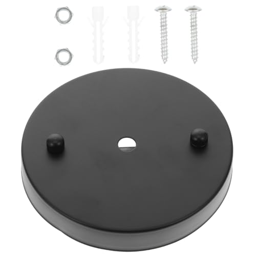 Listado de Bases para lámparas al mejor precio. 47 DOITOOL Placa De Luz De Techo Robusta 4.56 Pulgadas Base Para Lámpara Colgante Accesorio De Montaje Para Iluminación Interior En Hogar Cafés Y Restaurantes