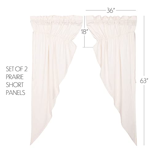 VHC-Brands-Simple-Life-Flax-Solid-Color-Cotton-Linen-Blend-Farmhouse-Curtains-Rod-Pocket-Drawstring-Ties-Prairie-Panel-Pair-Antique-White-Light-Creme VHC Brands Simple Life Flax Solid Color Cotton Linen Blend Farmhouse Curtains Rod Pocket Drawstring Ties Prairie Panel Pair Antique White Light Creme