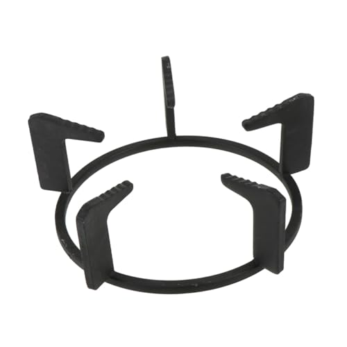 HYTROVE Soporte Wok de Hierro Antideslizante Anillo Grueso para Estufa de Gas Soporte Resistente para Cacerolas y Sartenes Repuesto Duradero para Cocina