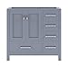 Virtu USA GS-50036-CAB-WH Caroline Avenue 36" Single Bathroom Vanity Cabinet in White, 36 inches