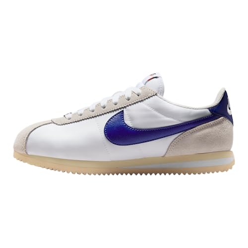 Nike Cortez Textile Women's Shoes (DZ2795-102, White/Phantom/Alabaster/Deep Night)