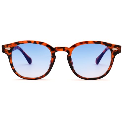 Vintage Retro Round Tinted Sunglasses For Men Women Fashion Colored Sun Glasses2