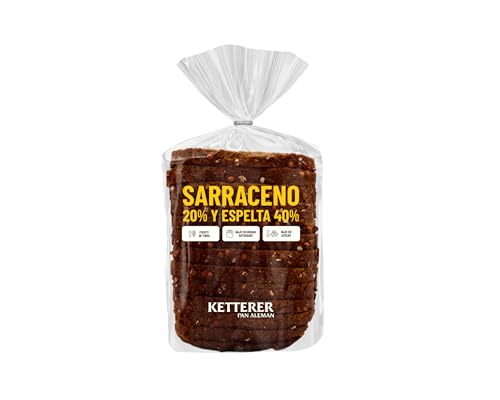 Pan de Sarraceno 20% y Espelta 40% | KETTERER |