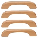 Poignées de tiroir : fabriquées en hêtre robuste et durable, elles sont sûres et délicates, et ne se déforment ni ne s'abîment facilement