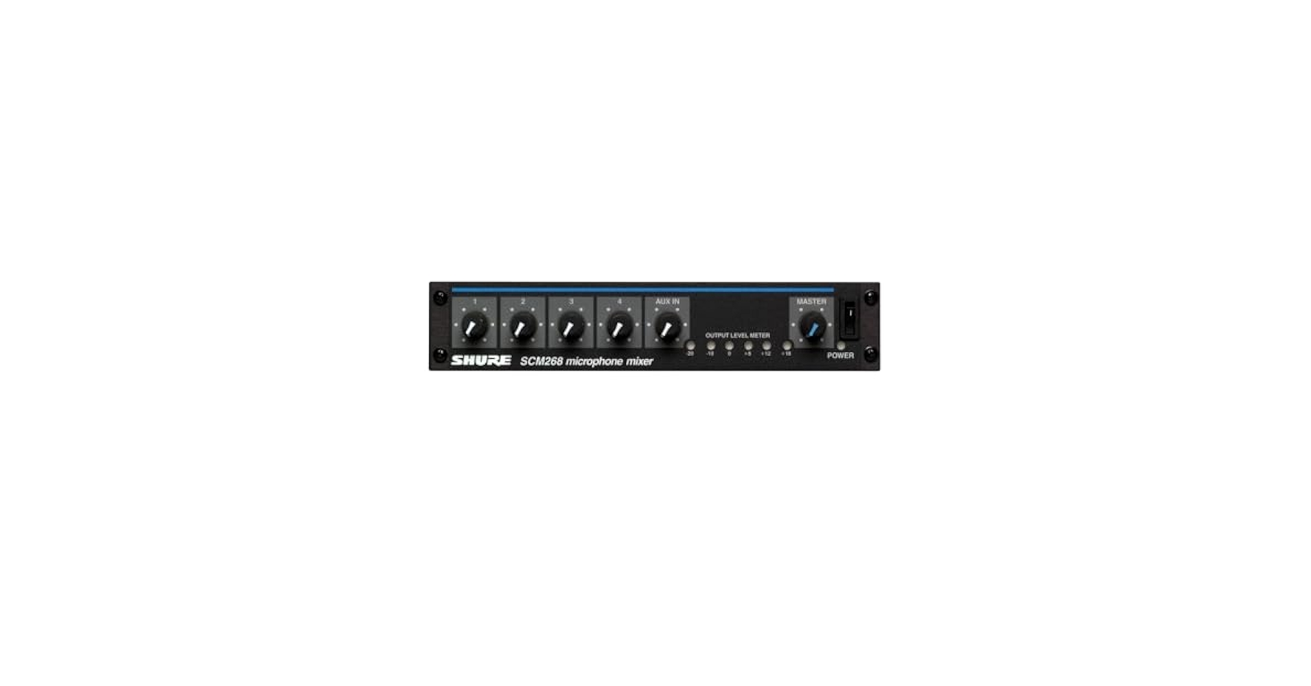 SHURE SCM268 マイクミキサー 3台セット SHURE SCM268 マイクミキサー 3台セット