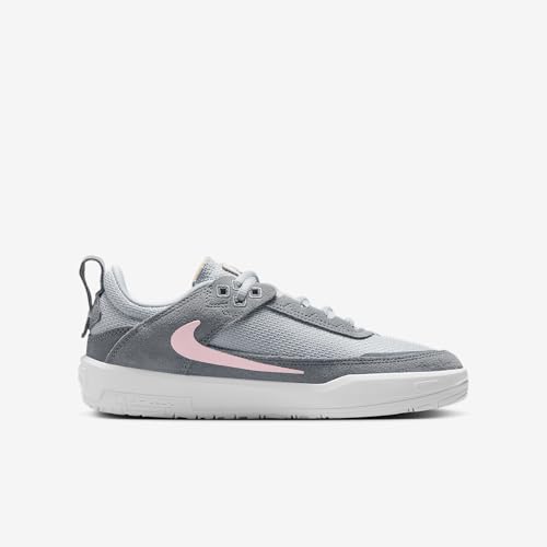 Nike SB Day One Big Kids' Skate Shoes (FN4210-003, Cool Grey/Wolf Grey/Pure Platinum/Pink Foam) Size 5