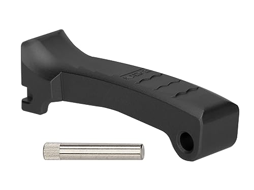 NDZ Performance Grip Safety for Smith & Wesson Shield EZ Equalizer 9mm, Increased Grip, Wavy Texture, Made in The USA - Black