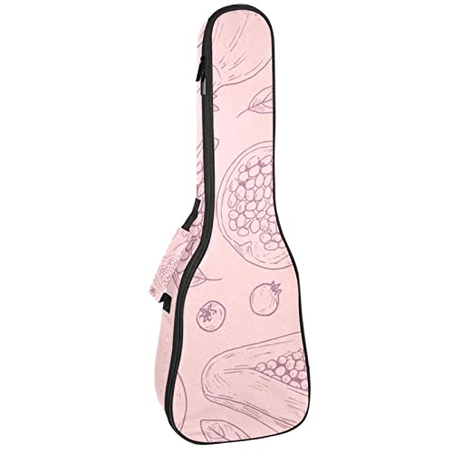 Sac à dos pour ukulélé ténor et concert, idéal pour voyager - Rembourrage 10mm