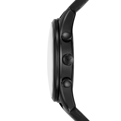 Emporio Armani Cronografo Da Uomo In Acciaio Nero, AR11583 - 4