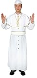  O7000-50-52 Papst weiß Herren Kostüm-Gewand Gr.50-52