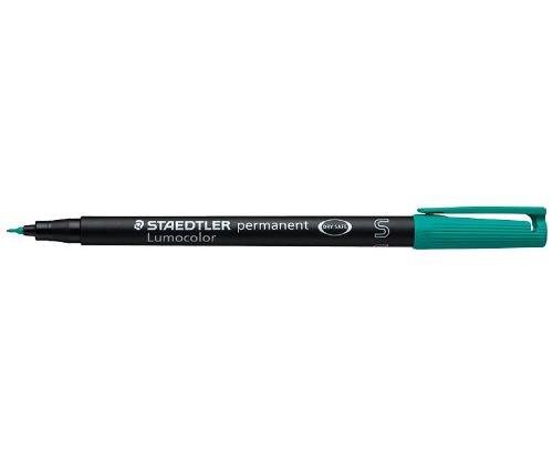 STAEDTLER Lot de 12 Lumocolors marqueur permanent 313S, vert