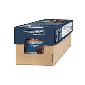 by Amazon Hundefutter, Pastete mit Huhn und Gourmet-Kern mit Karotten und Nudeln, 300 g, 10 Stück (zuvor Lifelong !)