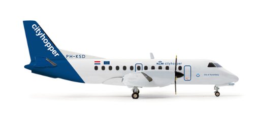 Amazon | 1: 200 ヘルパウィング KLM Saab 340 Cityhopper (並行