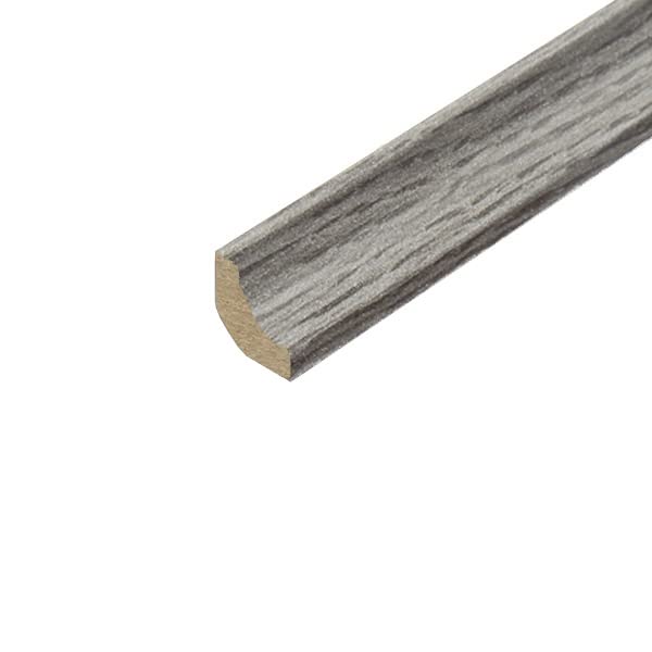 eXtreme Laminate Scotia Beading - 1.2m x 5 Lengths Floor Edging Strip - Durable, Long-Lasting, and Versatile Floor Beading, Dark Grey