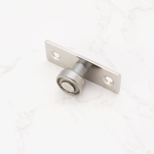 The Lord of the Tools 4 Stücke Schiebetür Bodenführung Bodenrollenführung Kugellagerscheibe Schiebetür Metallic Schiebetür Rollenführung Kugellager Rolle