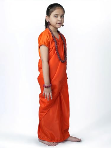 Image of BookMyCostume Vanwasi Sita Shabri Dussehra Fancy Dress Costume 7-8 years