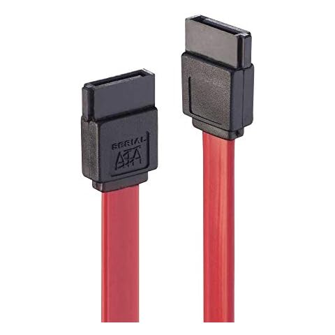 LINDY 33324 0.5m SATA Cable in Red Cover