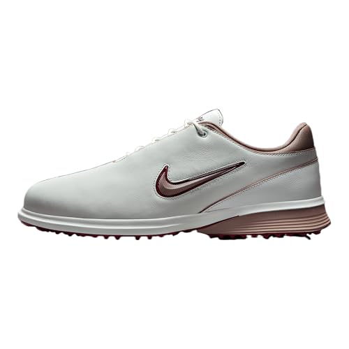 Nike Victory Tour 4 Golf Shoes (Summit White/Taupe Grey/Black/Team Red)