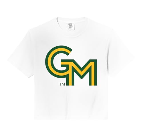 George Mason Patriots Icon Logo Officially Licensed Comfort Colors Crop Top