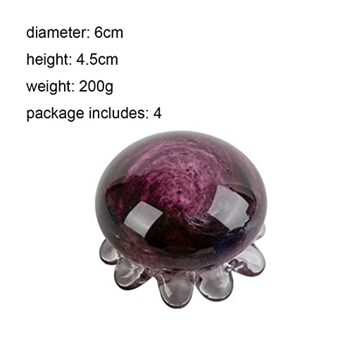 Cielcera Handmade Glass Art Ornament, Crystal Home Décor Figurine Sea Animal Collection, Gift For Christmas, Birthday, Glass Paperweight #TOP1