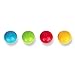 Playkidiz Super Durable Replacement Balls for Pound a Ball, Assortment of 4 Different Colored 1.75