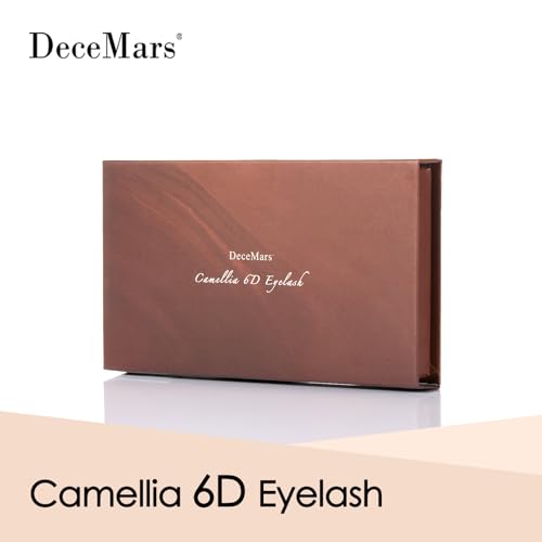DeceMars 2 Trays 6D Layered Eyelash Extensions 1320 Fans Camellia Lash Extensions 0.07mm D 11mm 12mm Soft Easy Fan Wispy Volume Fox Eye Lashes Black Clusters for Professional Salon Use 12 Rows image 5