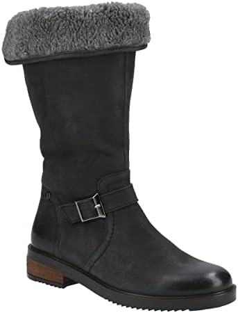 Hush Puppies Women's Bonnie Mid Calf Boot, Black, 4 UK | Image 2