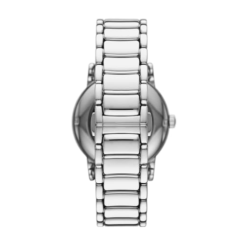 Image of Emporio Armani Men's Three Hand, Automatic or Chronograph Watch with Stainless Steel or Leather Band
